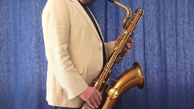Conn New Wonder II 12M Baritone Saxophone (1929) смотреть онлайн
