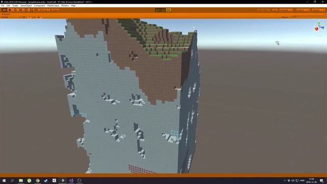 Minecraft-like world generation C#/Unity смотреть онлайн