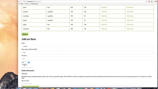 jQuery/Rails Farmers' Market App смотреть онлайн