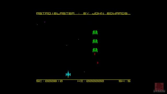 Astro Blaster - on the ZX Spectrum 48K !! with Commentary смотреть онлайн