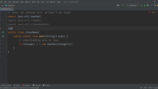Types of Sets in Java: HashSet, TreeSet, and LinkedHashSet Explained смотреть онлайн