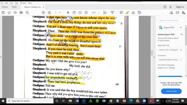 Oedipus Rex line to line Scene 4,Part 1 ,PU,UOS,MA ENG P2 URDU/HINDI SIRRANA MA ENG,BS MS ENGLISH смотреть онлайн