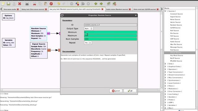 GNU Radio Tutorials: Part 1 - GRC, Sources, Sinks, Audio & GUI Blocks смотреть онлайн