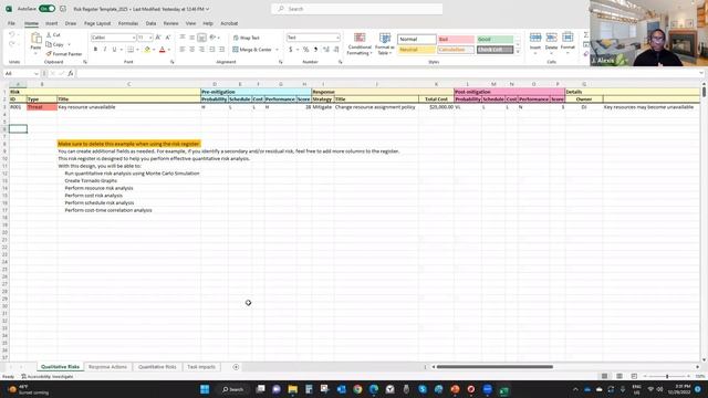 Working with the Risk Register in Primavera Risk Analysis: Part 1 смотреть онлайн