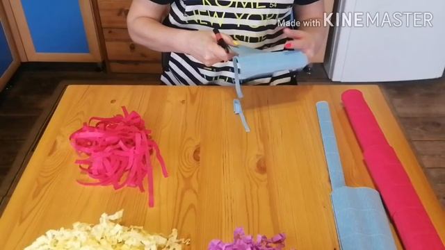 Делаем декоративную солому своими руками. смотреть онлайн