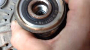 Неисправность обгонной муфты генератора Valeo