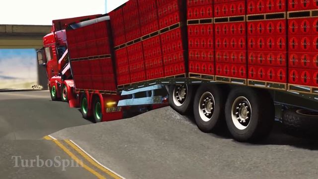 Trucks vs Potholes #38 | BeamNG.DRIVE смотреть онлайн