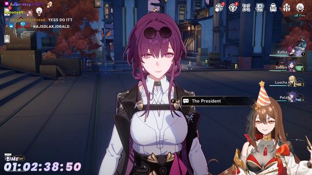 Kafka wish her happy birthday |Honkai Star Rail смотреть онлайн