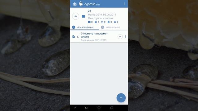 Приложение на смартфон для учета работ на пасеке. Agnessa Mini. смотреть онлайн