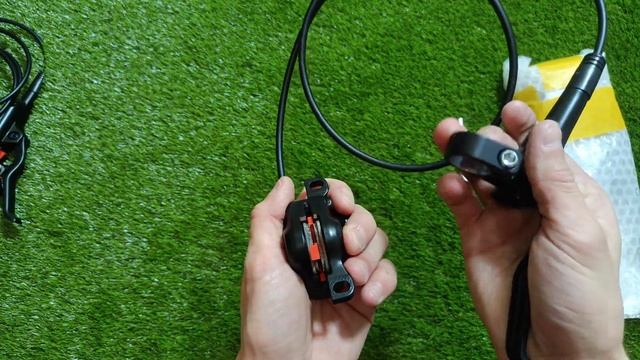 Велосипедные тормоза Shimano MT200 с OZON смотреть онлайн