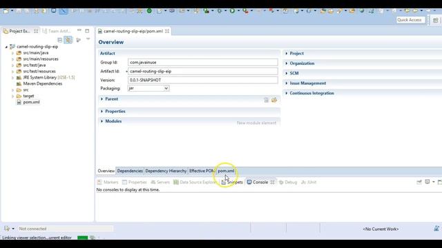 Apache Camel Tutorial - Routing Slip EIP Pattern смотреть онлайн