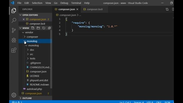 Composer php - пакетный менеджер смотреть онлайн