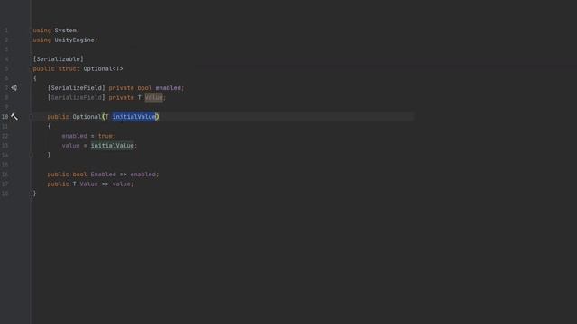 Optional Variables - Unity Tips [2020.1+] смотреть онлайн