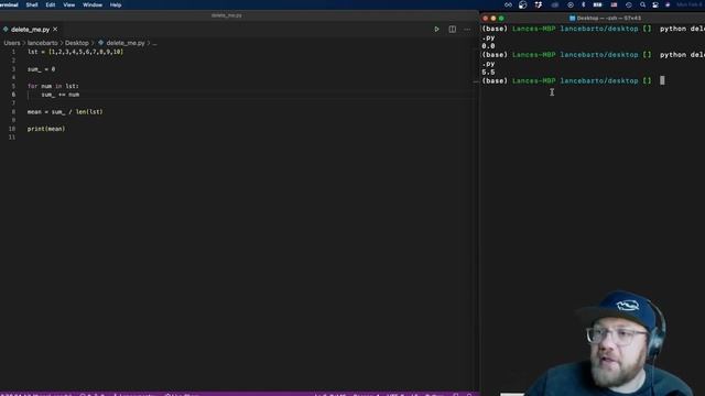 How to find the mean with Python - Intro to Prob./Stats. w/ Python смотреть онлайн