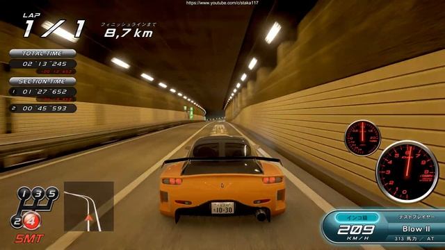 Wangan Midnight: C1 Runner | Tokyo Expressway - Unity Tech Demo [4K/60fps] смотреть онлайн