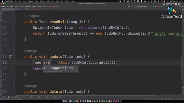 Java Spring Boot - Criando uma API CRUD do zero - 2 de 2 смотреть онлайн