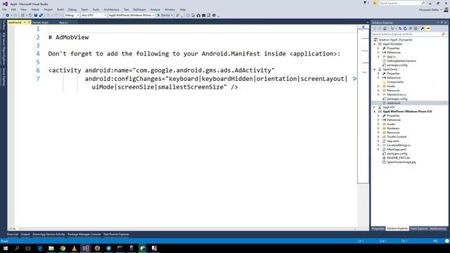 Google AdMob for Xamarin Forms смотреть онлайн