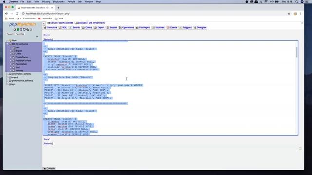 Export SQL Dump From PhpMyAdmin MySql смотреть онлайн