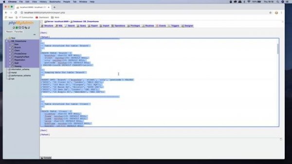 Export SQL Dump From PhpMyAdmin MySql