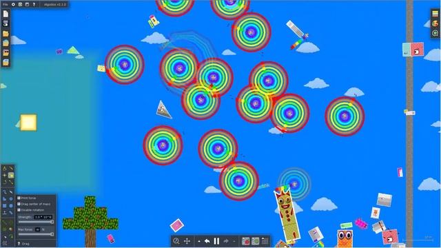 When The Monster Infiltrate Numberblocks - The floor is Lava! Survival challenge by Algodoo смотреть онлайн