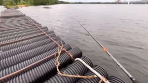 Ловля СУДАКА на ВОБЛЕРЫ от Олты. Огромные рыбы почти в центре Москвы