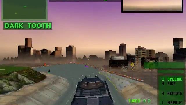 Twisted Metal 2 (USA) [h] Minion VS Dark Tooth смотреть онлайн