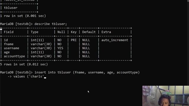 HOW TO INSERT RECORD IN MYSQL DATABASE TABLE USING COMMAND PROMPT смотреть онлайн