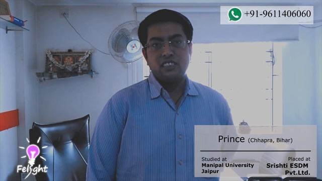 Prince from Bihar got placed after completing Job assured Java training at Felight смотреть онлайн