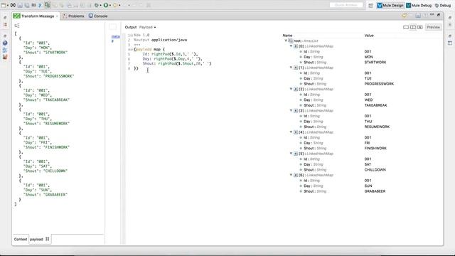 Creating Fixed Width file using DataWeave in Mule 3.7 смотреть онлайн