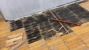 Старый советский паркет. Оставить или убрать?