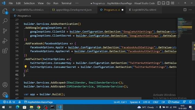 Part- 8| Asp.Net Core Identity Series[.NET 7] | Microsoft Account Authentication смотреть онлайн