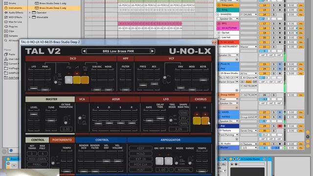 SDL 25 Трек с нуля ч4.ABLETON LIVE 10. [STUDIO DEEP] смотреть онлайн