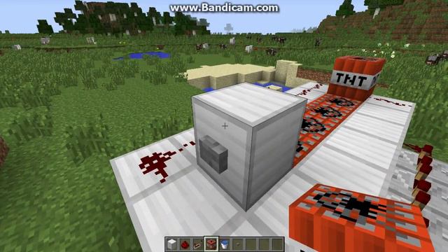 как построить пушку в Minecraft? смотреть онлайн
