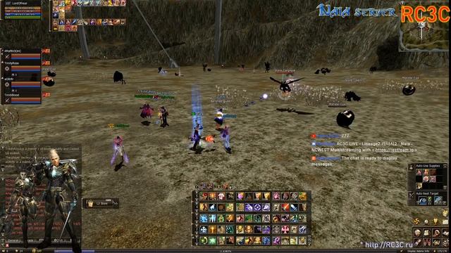 ? RC3C LiVE - Lineage2 리니지2 - Naia - NCWEST смотреть онлайн