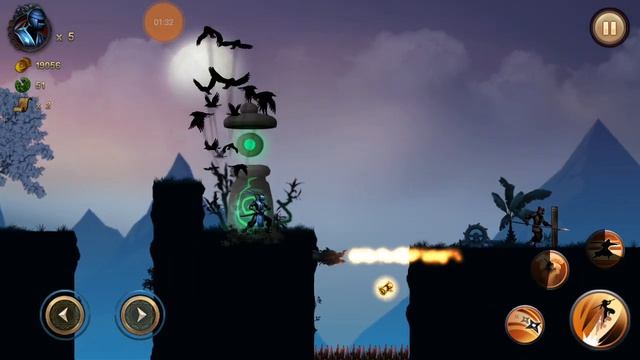 Ninja warrior | Legend of Shadow fighting games | the jungle of Death | Level 4 смотреть онлайн