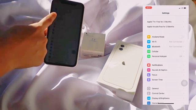 ✨📦aesthetic unboxing iphone 11 white 64gb 2022📦🤍 смотреть онлайн