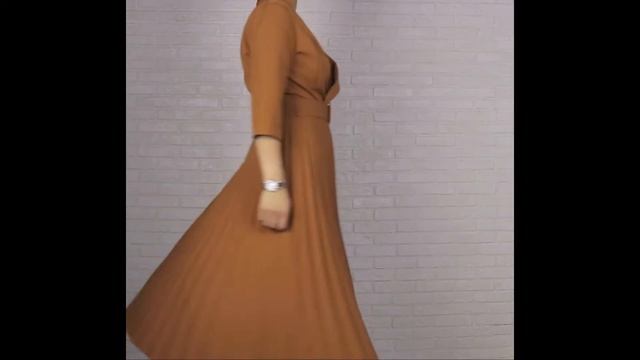 Платье в терракотовом оттенке смотреть онлайн