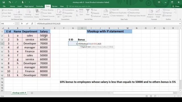 Vlookup with if смотреть онлайн