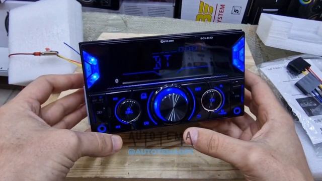 Магнитола 1din Bos-mini 863D смотреть онлайн