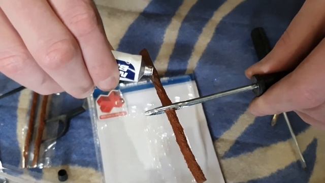 Быстрый ремонт прокола шины. смотреть онлайн