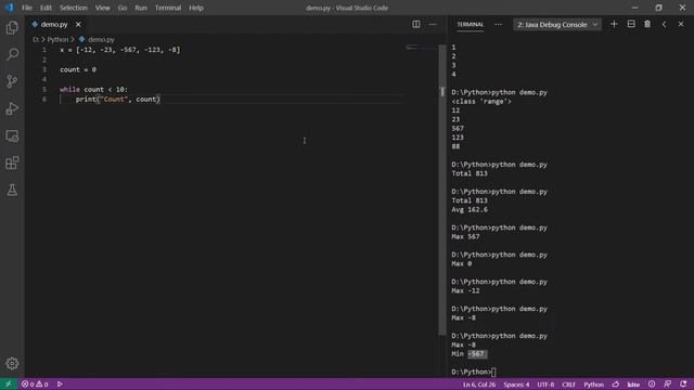 7.3 while loop | Python in Sinhala смотреть онлайн