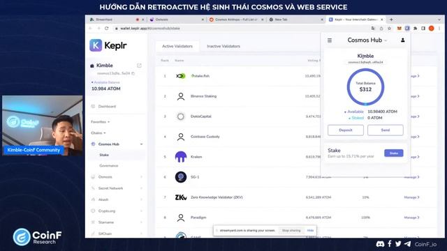 Live Stream 217: Hướng Dẫn Retroactive Hệ Sinh Thái Cosmos và Web Service смотреть онлайн