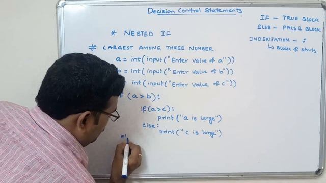 DECISION CONTROL STATEMENTS - PART 2 (NESTED IF, IF - ELIF - ELSE) - PYTHON PROGRAMMING смотреть онлайн