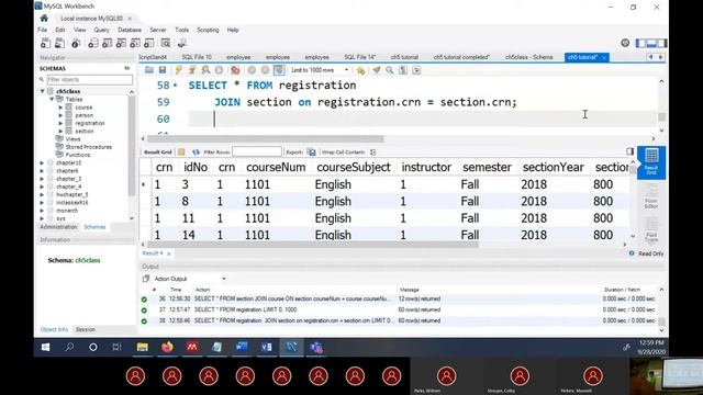 BIS 3753 - Chapter 5 SQL Exercises смотреть онлайн