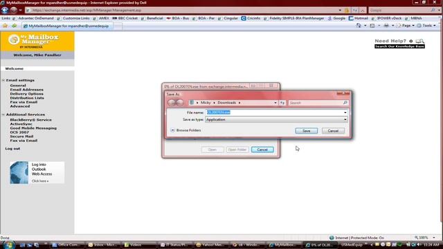 Download And Configure Outlook 2007