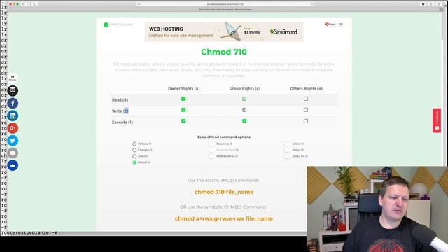Linux Terminal - CHMOD verstehen - Datei und Ordnerberechtigungen mit Octal und Symbolwerten смотреть онлайн