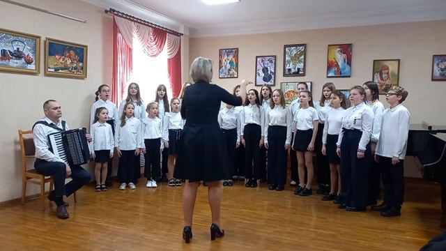 Хор"Гармония",рук.Бузынчик Ю.В.,конц.Плющай Т.Н.,Коновальчук А.М.,"Чистые пруды". смотреть онлайн