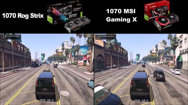 1070 ROG STRIX VS 1070 MSI GAMING X (GTA V, 3D-MARK) смотреть онлайн