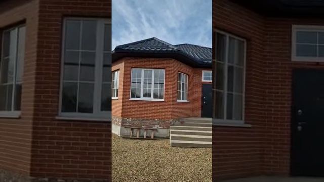 Крыша одноэтажного дома 145кв/м. смотреть онлайн