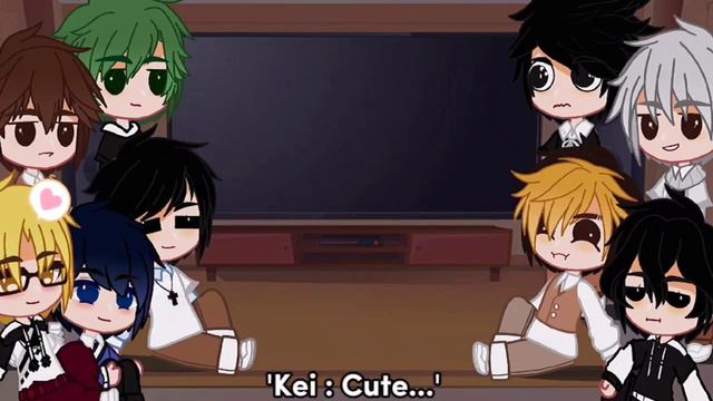 Haikyuu!! React To Kageyama As Inui Seishu | Tokyo Revengers | Tsukikage | Bad English | Short